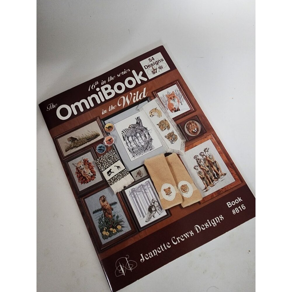Jeanette Crews The Omni Book In The Wild 54 Designs #816 Chart Book 1999